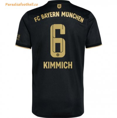 2021-22 FC Bayern Munchen Away Soccer Jersey Shirt with Kimmich 6 printing