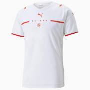 2021-2022 EURO Switzerland Away Soccer Jersey Shirt