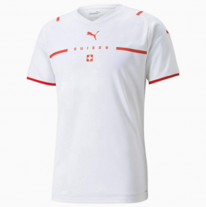2021-2022 EURO Switzerland Away Soccer Jersey Shirt