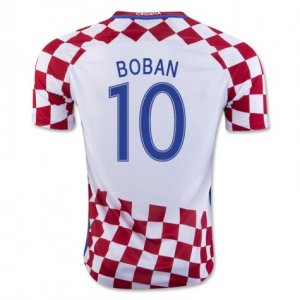 2016 Croatia Boban 10 Home Soccer Jersey