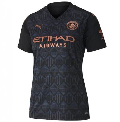 2020-21 Manchester City Women Away Soccer Jersey Shirt