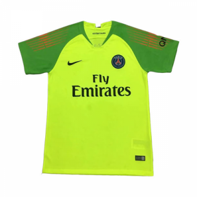 2018-19 Psg Goalkeeper Green Soccer Jersey Shirt