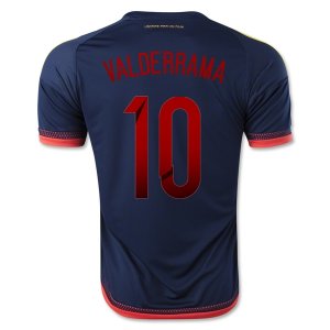 2015 Colombia VALDERRAMA 10 Away Soccer Soccer