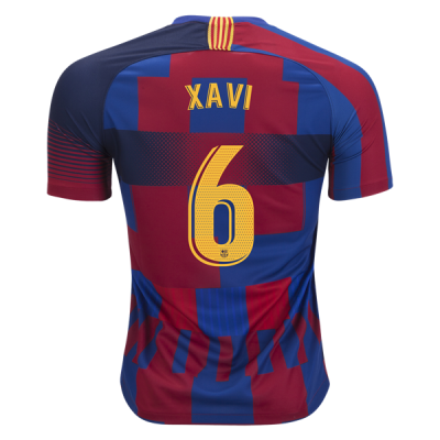 FC Barcelona "What the Barca" 18/19 Home Soccer Jersey Shirt Xavi #6