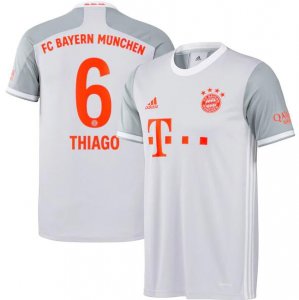 2020-21 Bayern Munich Away Soccer Jersey Shirt Thiago #6