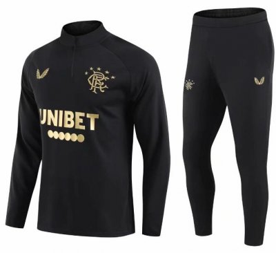 2020-21 Rangers Red Training Kits Sweatshirt with Pants