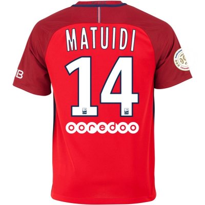 2016-17 PSG 14 MATUIDI Away Soccer Jersey