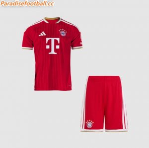 2026-27 Bayern Munich Home Kids Soccer Kits Shirt With Shorts