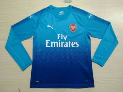 2017-18 Arsenal LS Away Soccer Jersey