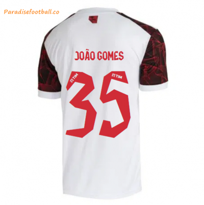 2021-22 Flamengo Away Soccer Jersey Shirt JOÃO GOMES #35
