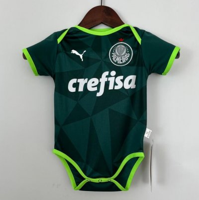 2023-24 Palmeiras Infant Home Soccer Jersey Baby Kit
