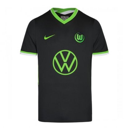 2020-21 VfL Wolfsburg Away Soccer Jersey Shirt