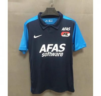2020-21 Alkmaar Zaanstreek Away Navy Soccer Jersey Shirt