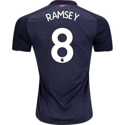 2017-18 Arsenal Ramsey #8 Third Soccer Jersey
