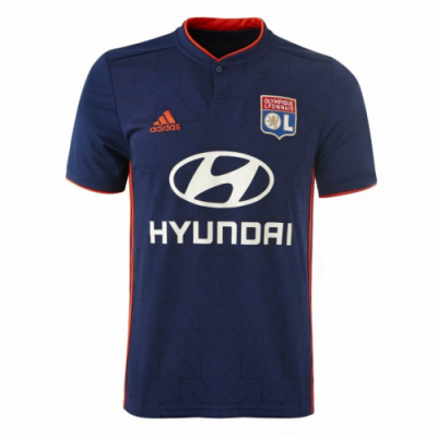 2018-19 Olympique Lyonnais Home Soccer Jersey Shirt