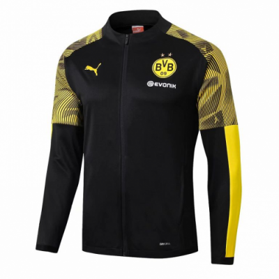 2019-20 Borussia Dortmund Black Training Jacket