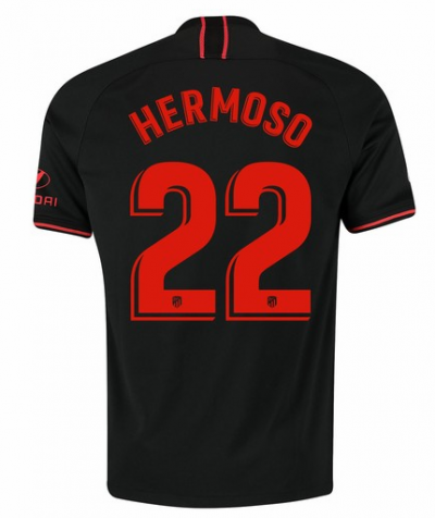 2019-20 Atletico Madrid Away Soccer Jersey Shirt Hermoso 22