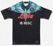 2021-22 Napoli Burlon Maglia Gara Blue Soccer Jersey Shirt