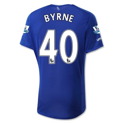 2015-16 Everton BYRNE #40 Home Soccer Jersey