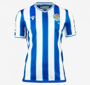 2020-21 Real Sociedad Home Soccer Jersey Shirt