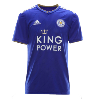2018-19 Leicester City Home Soccer Jersey Shirt