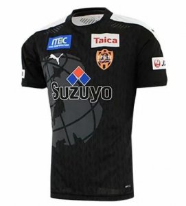 2020-21 Shimizu S-Pulse Black Soccer Jersey Shirt