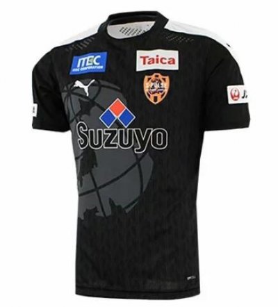 2020-21 Shimizu S-Pulse Black Soccer Jersey Shirt