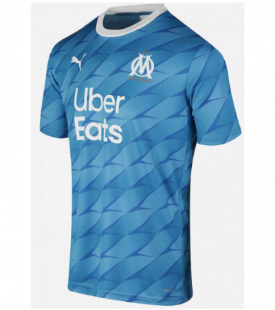 2019-20 Olympique Marseille Away Soccer Jersey Shirt Player Version