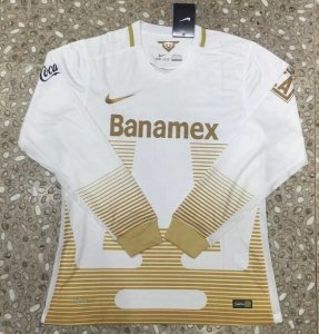 2015-16 UNAM Away Soccer Jersey LS
