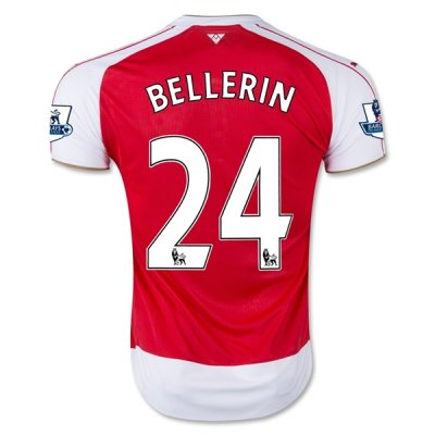 2015-16 Arsenal BELLERIN #24 Home Soccer Jersey
