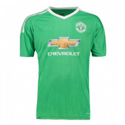 2017-18 Manchester United Green Goalkeeper Soccer Jersey Shirt