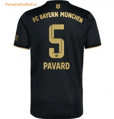 2021-22 FC Bayern Munchen Away Soccer Jersey Shirt with Pavard 5 printing
