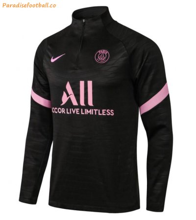 2021-22 PSG Black Training Sweatshirt