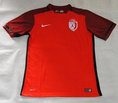 2015-16 Lille OSC Home Soccer Jersey