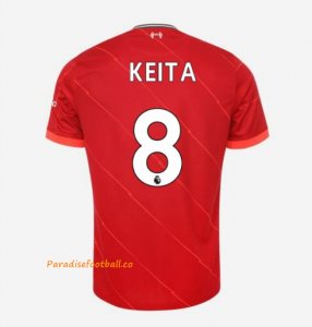 2021-22 Liverpool Home Soccer Jersey Shirt with KEITA 8 printing