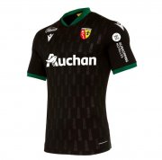 2020-21 Racing Club de Lens Away Black Soccer Jersey Shirt