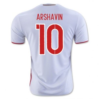 2016 Russia Zhirkov 10 Away Soccer Jersey