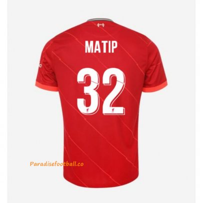 2021-22 Liverpool Cup Home Soccer Jersey Shirt with MATIP 32 printing