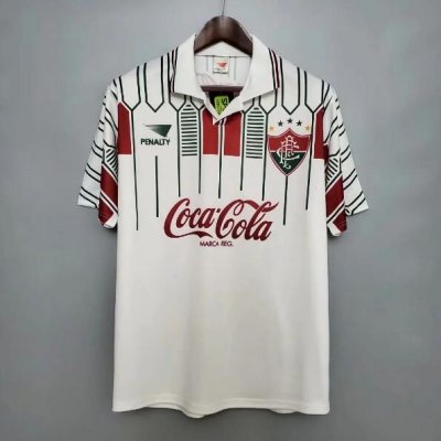 1989-90 Fluminense Retro Away Soccer Jersey Shirt