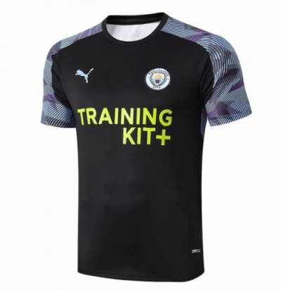 2019-20 Manchester City Black Training Shirt