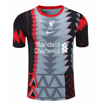 2021-22 Liverpool Grey Training Shirt