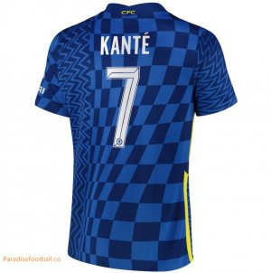 2021-22 Chelsea Cup Home Soccer Jersey Shirt with Kanté 7 printing