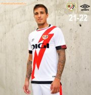 2021-22 Rayo Vallecano Home Soccer Jersey Shirt