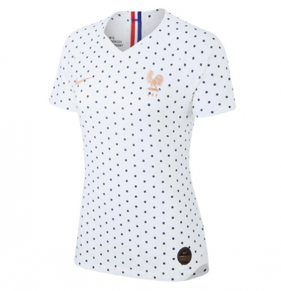 2019 World Cup France Women Away Soccer Jersey Shirt