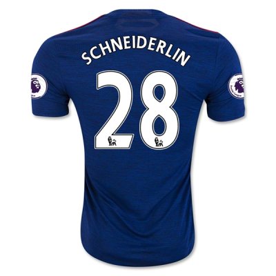 2016-17 Manchester United 28 SCHNEIDERLIN Away Soccer Jersey