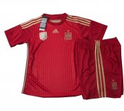 Kids 2014 World Cup Spain Home Whole Kit(Shirt+Shorts)