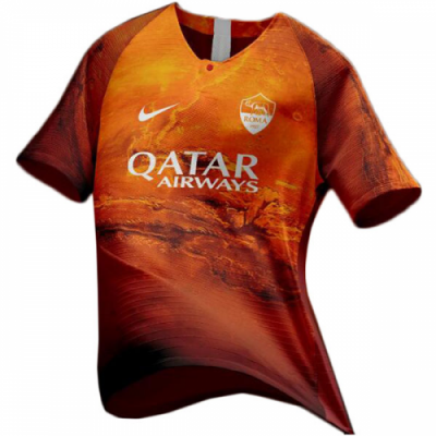 2019-20 AS Roma EA Sports Soccer Jersey Shirt