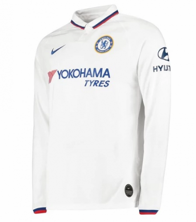 2019-20 Chelsea Long Sleeve Away Soccer Jersey Shirt