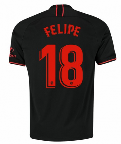 2019-20 Atletico Madrid Away Soccer Jersey Shirt Felipe 18