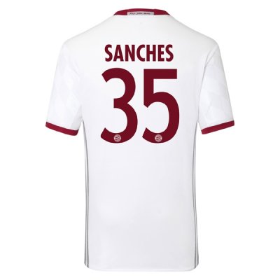 2016-17 Bayern Munich 35 SANCHES Third Soccer Jersey